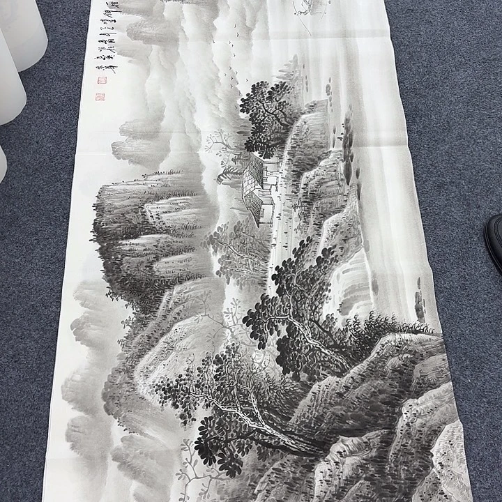 国画纯手绘国画作品