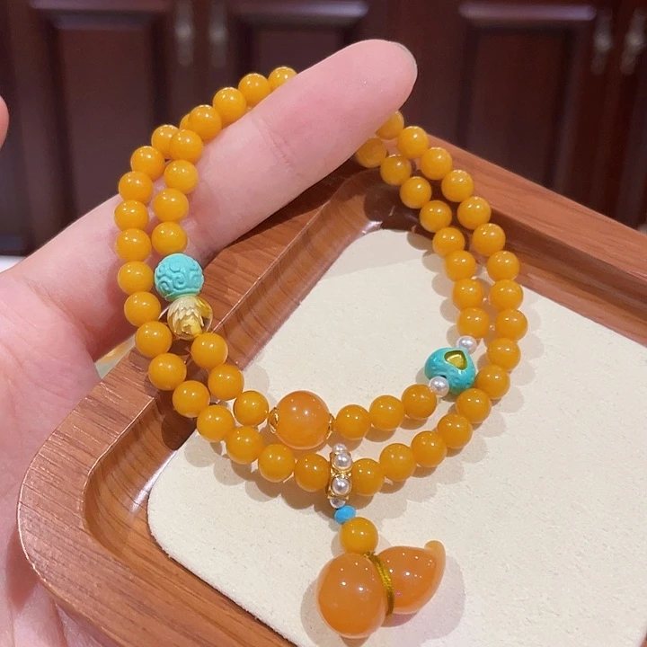 手链蜜蜡未镶嵌手串