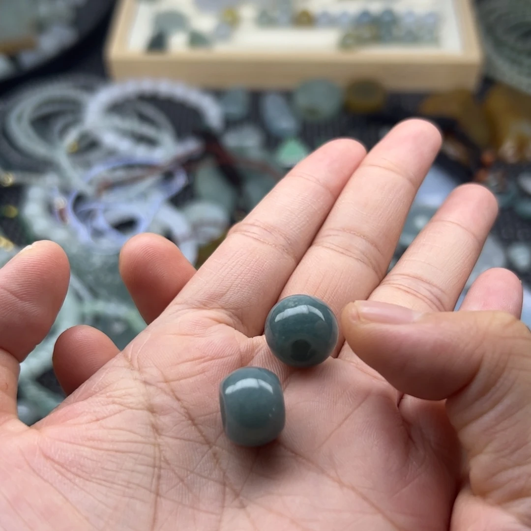 未镶嵌挂件翡翠珠子