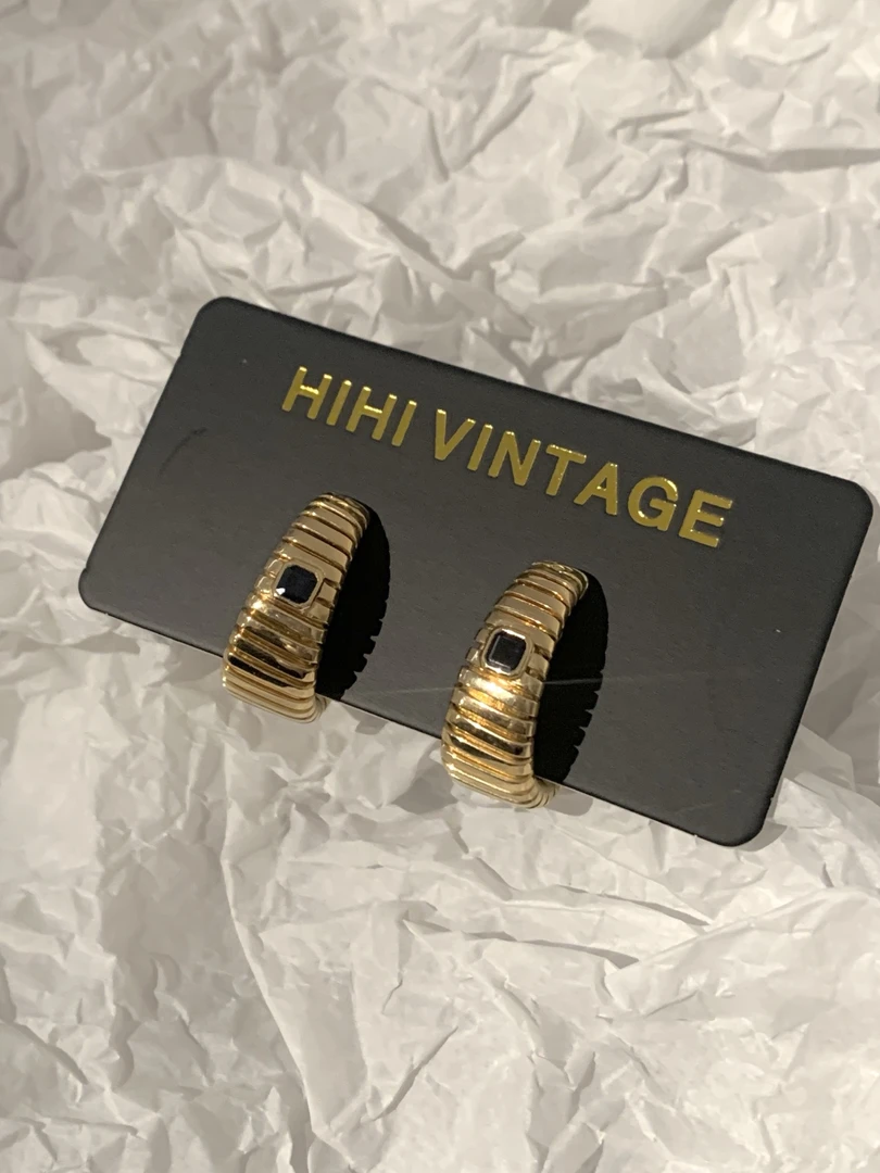 95新 BVLGARI/宝格丽 HIHI/Bvlgari宝石耳钉12092066