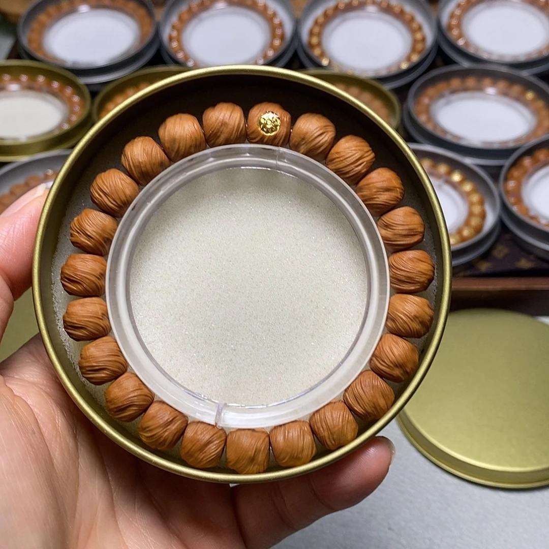 猴头核桃手串330号11左右18K手工鬼印全品