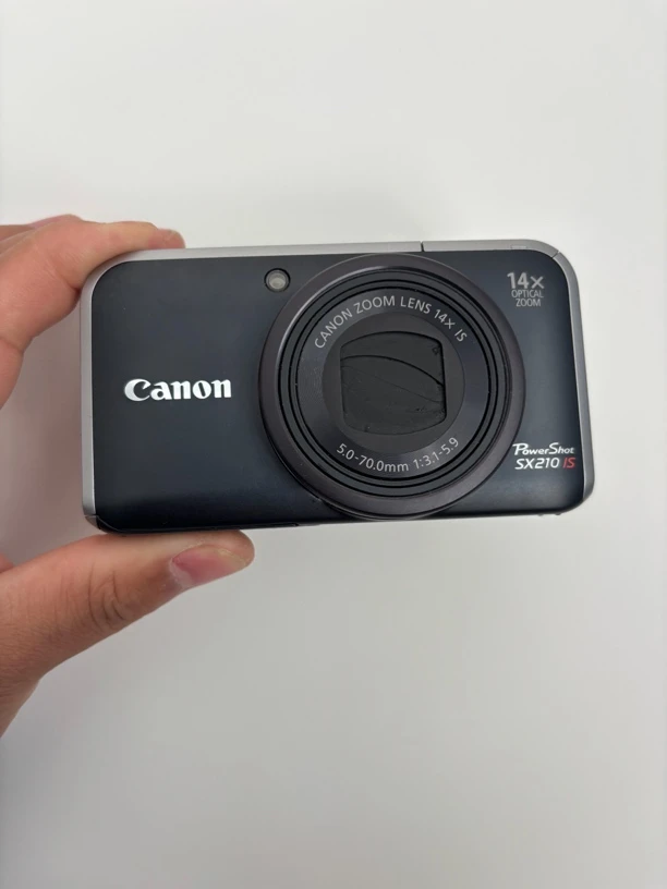 99新 Canon/佳能 佳能SX210IS 1400W像素 14倍光变  配件齐全