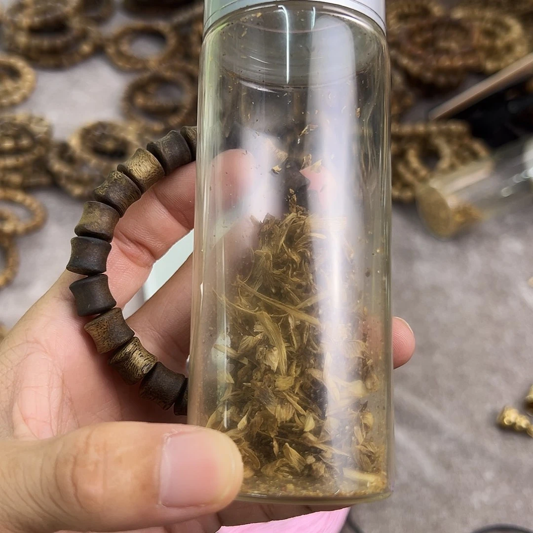 沉香沉香香囊沉香竹珠1.0单圈福利款多样性发一