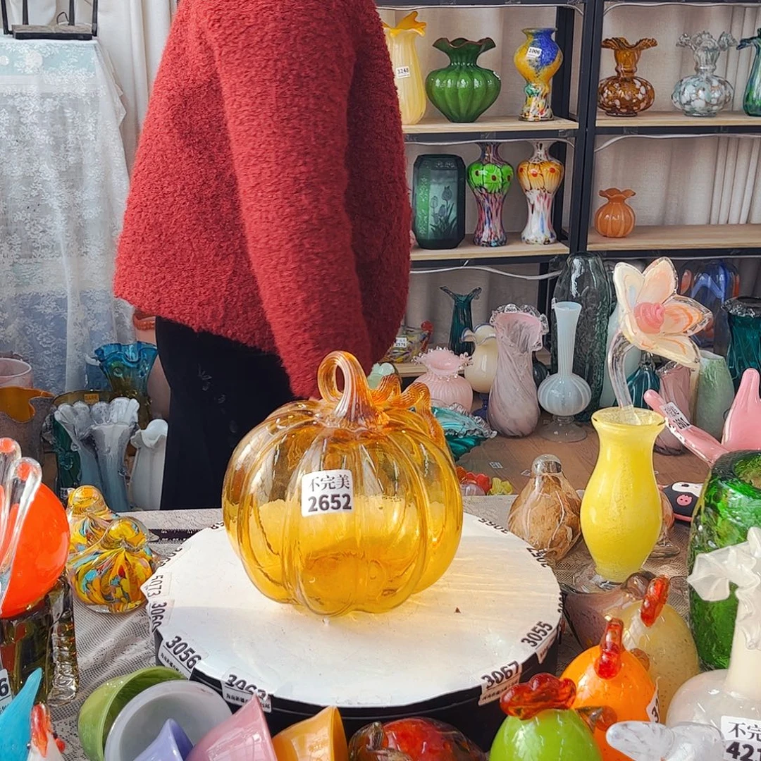 南瓜不完美 家悦琉璃工艺品