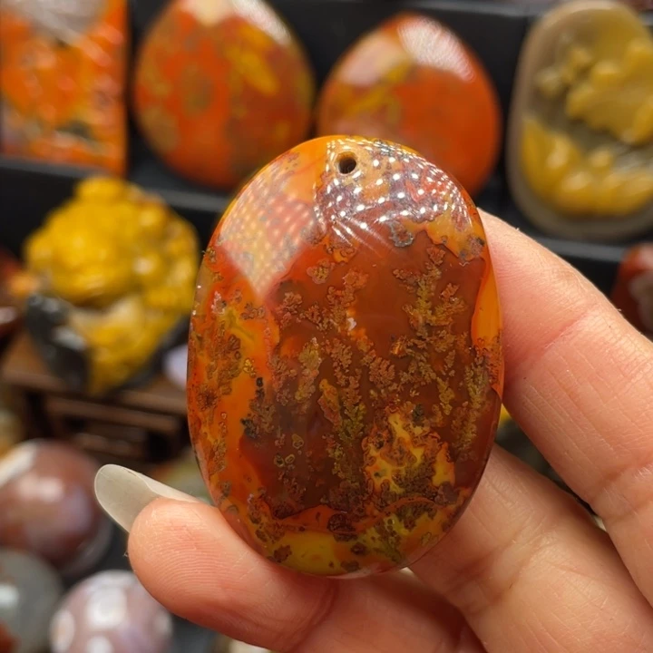 玛瑙/玉髓未镶嵌颈饰