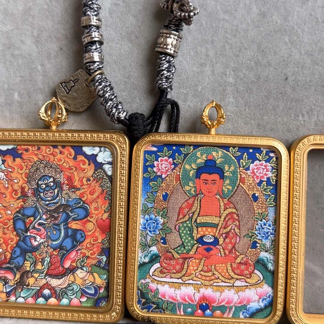 吊坠沈**·双面定制 黑老爷 阿米