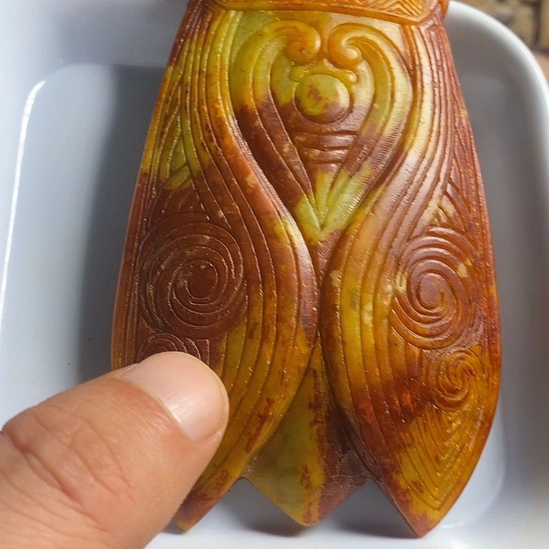 岫岩老玉（透闪石质玉）未镶嵌挂件