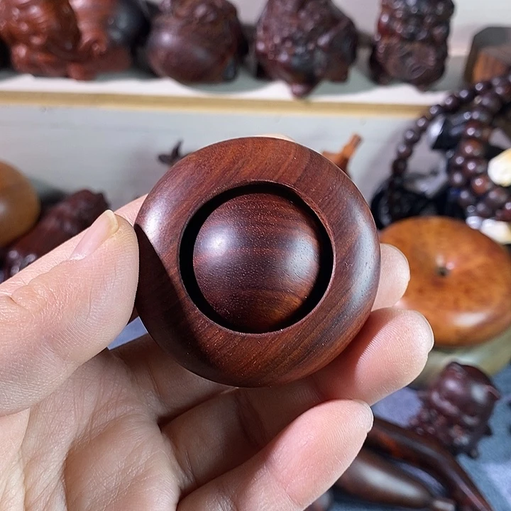 染料紫檀（血檀）转运珠