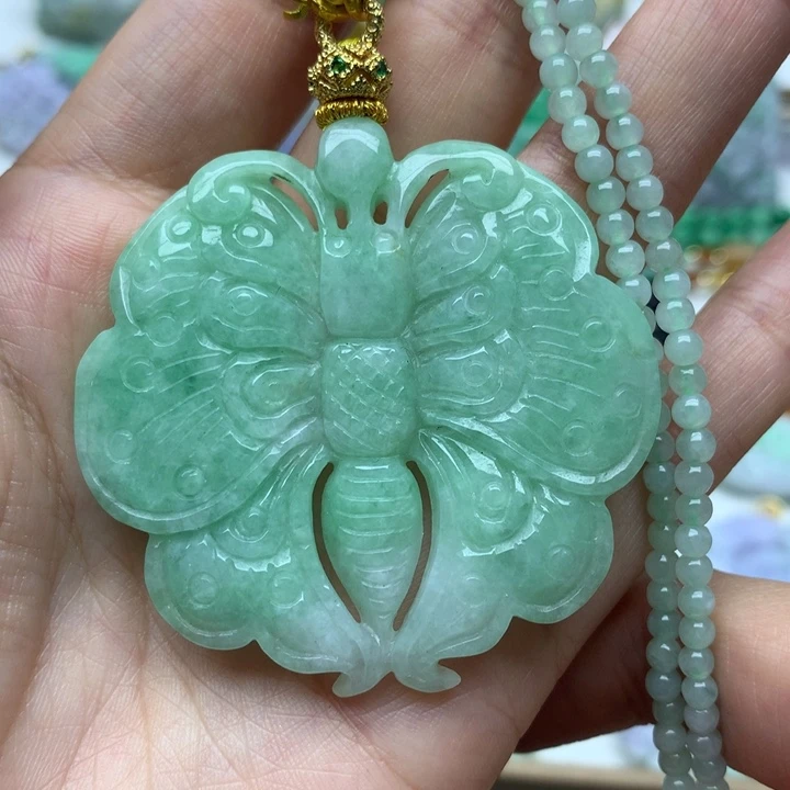 颈饰未镶嵌翡翠翡翠