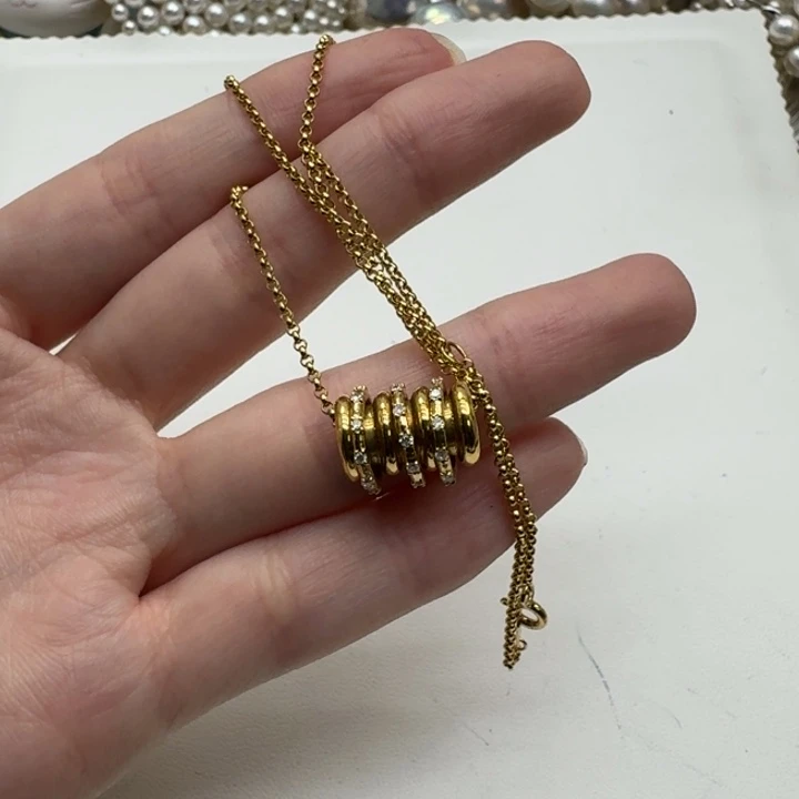 钻石颈饰未镶嵌成品