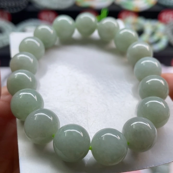 未镶嵌手链翡翠卡12有纹福利