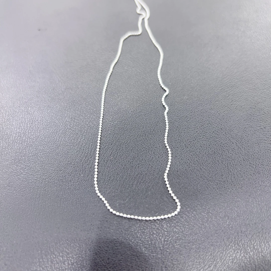 坠链均925银 B432高级珠珠银项链