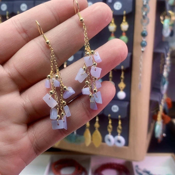 未镶嵌翡翠耳饰耳饰