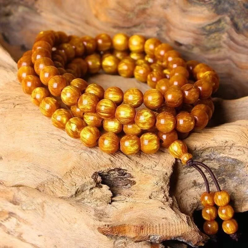 YW 卡8 108吊坠 金丝楠  精品吊坠