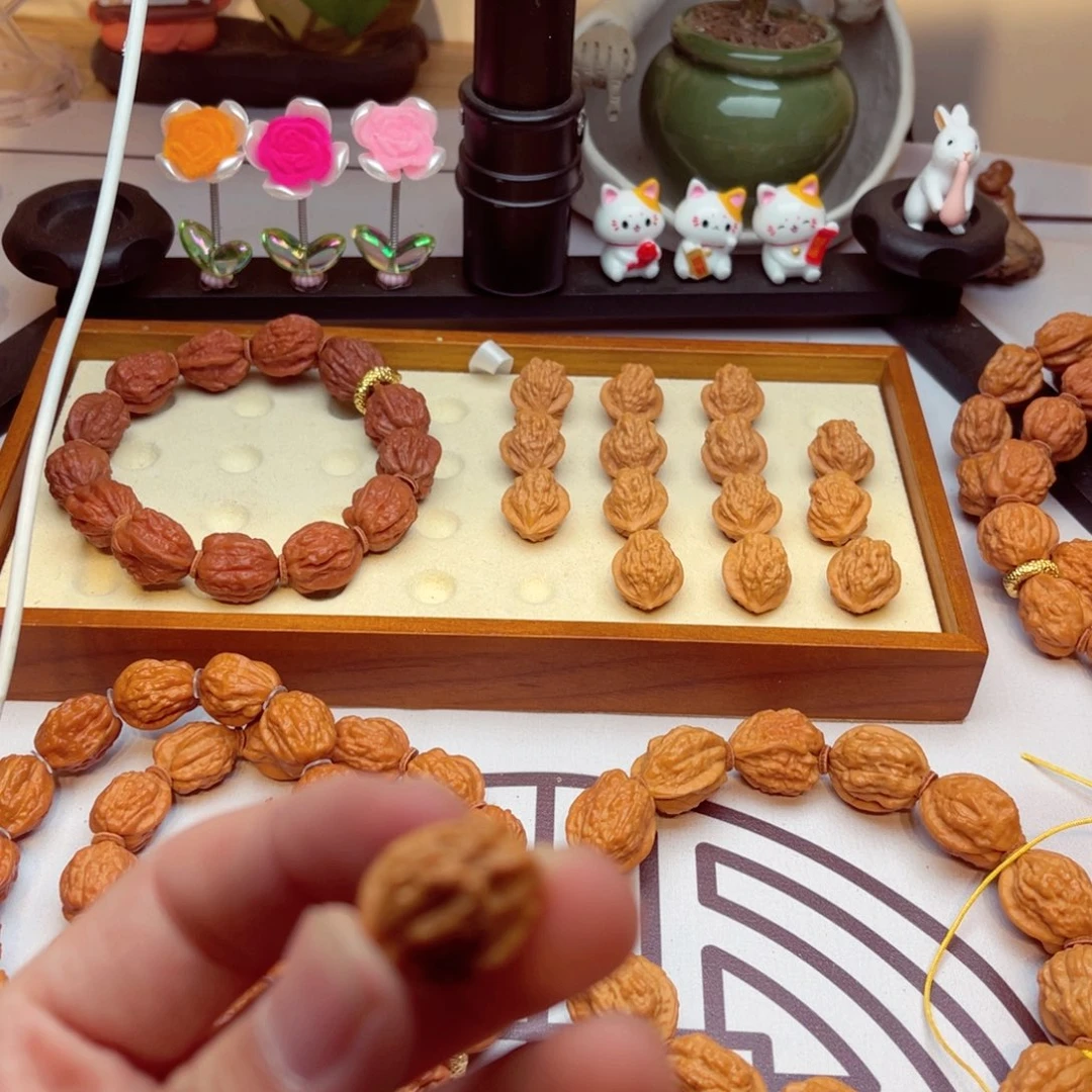 文玩核桃手串用****9蛤蟆头