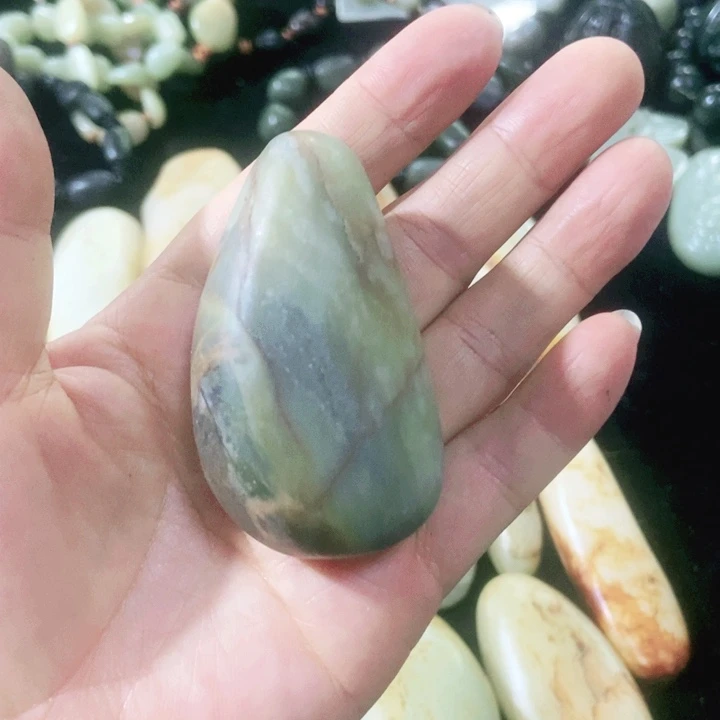 和田玉（糖玉）未镶嵌车挂