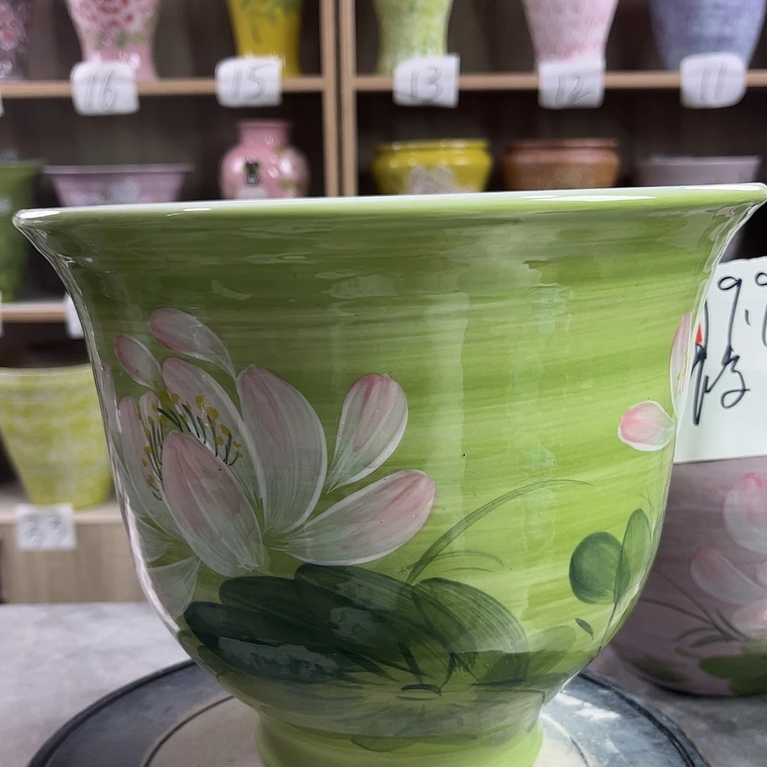 景德镇陶瓷花盆花盆