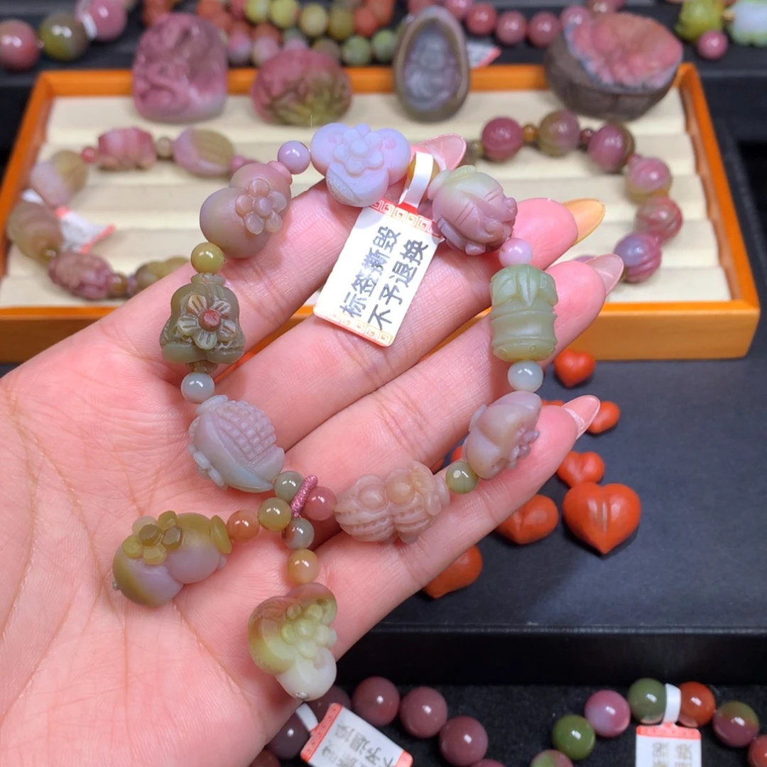 玛瑙/玉髓手链未镶嵌