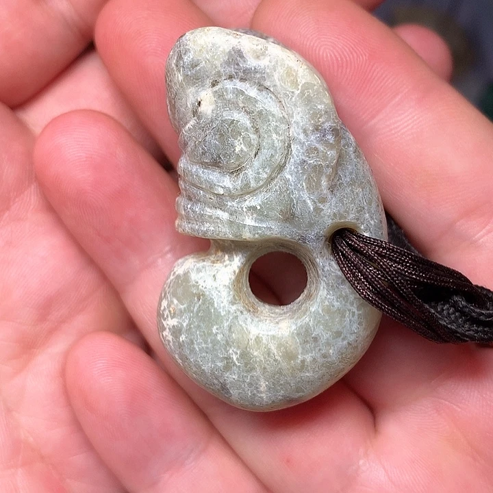 未镶嵌和田玉（糖玉）挂件廖*