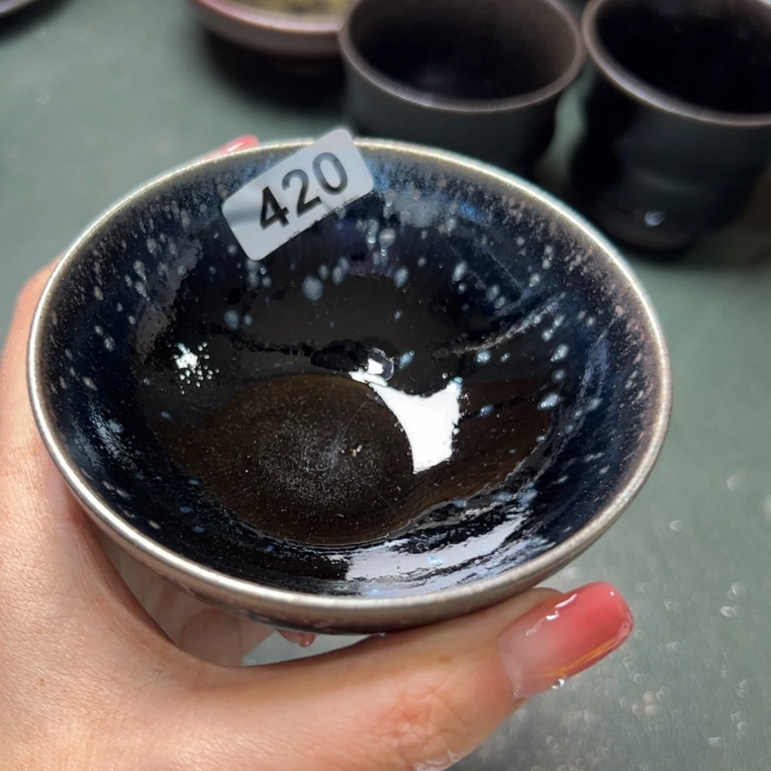 一***爷茶盏全手工原矿原油建盏