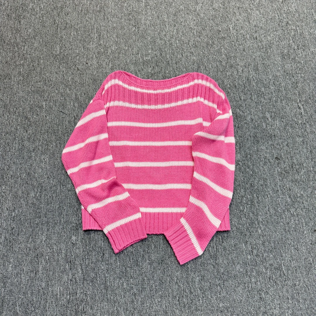 JW/静稳2024冬季新品时尚潮流休闲宽松减龄套头女款毛衣8885512