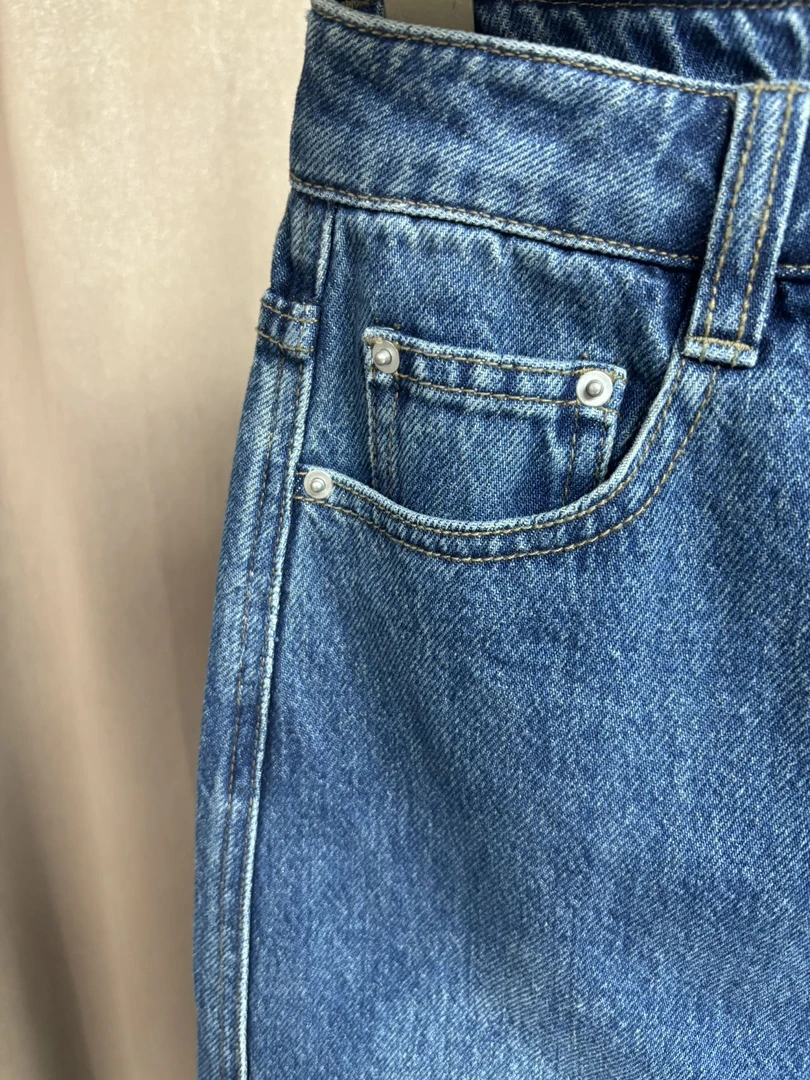 [轻奢] 女夏时尚通勤休闲百搭牛仔半身裙 ZK625