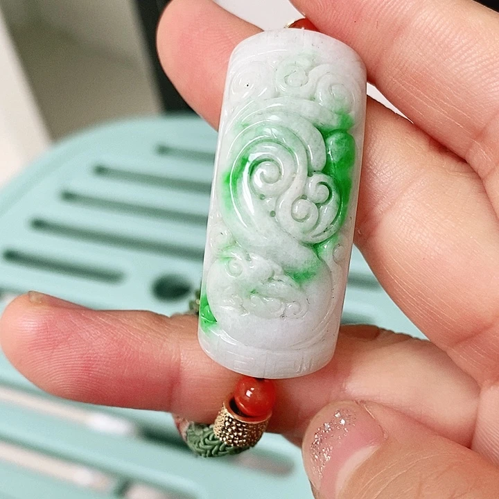 森***暖未镶嵌翡翠耳饰挂件