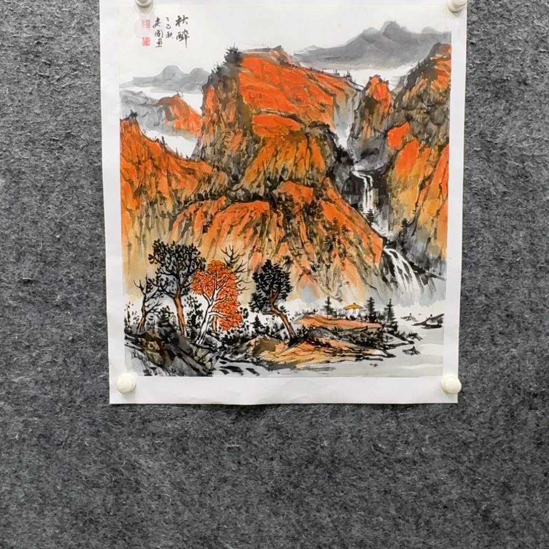 国画国画HJG国画作品