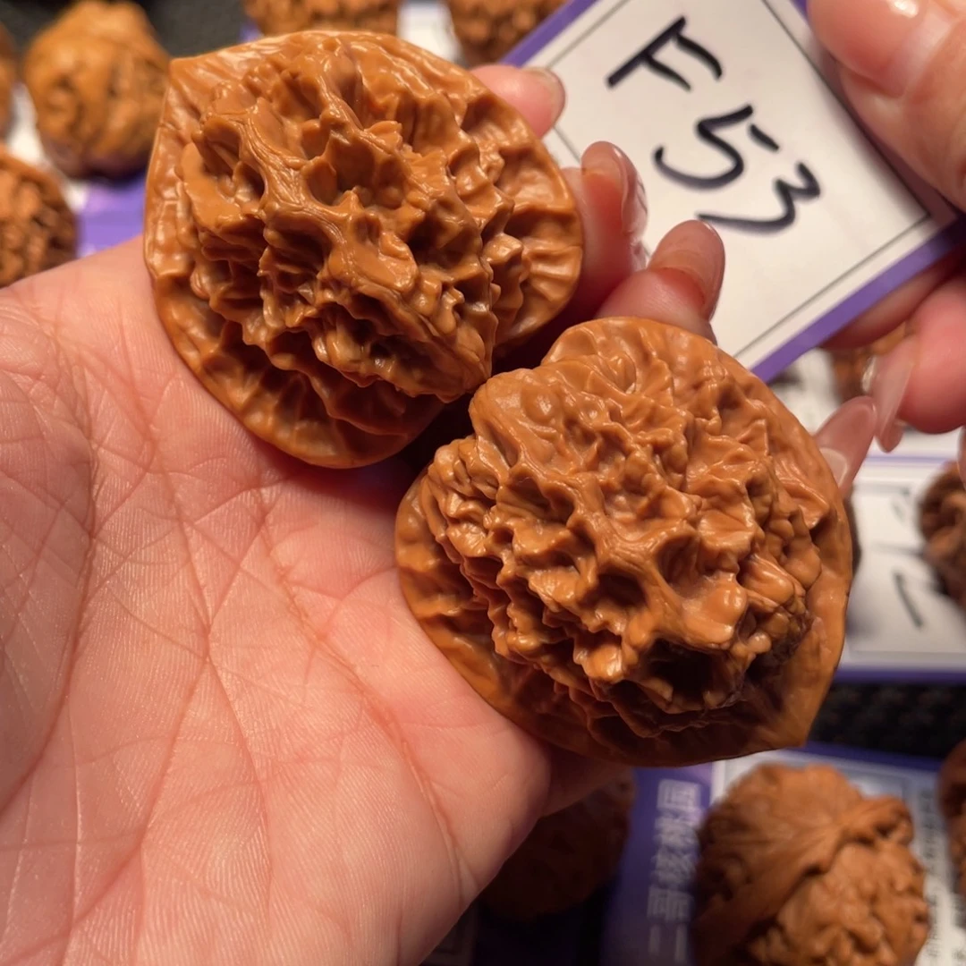 文玩核桃把件53号帝王43