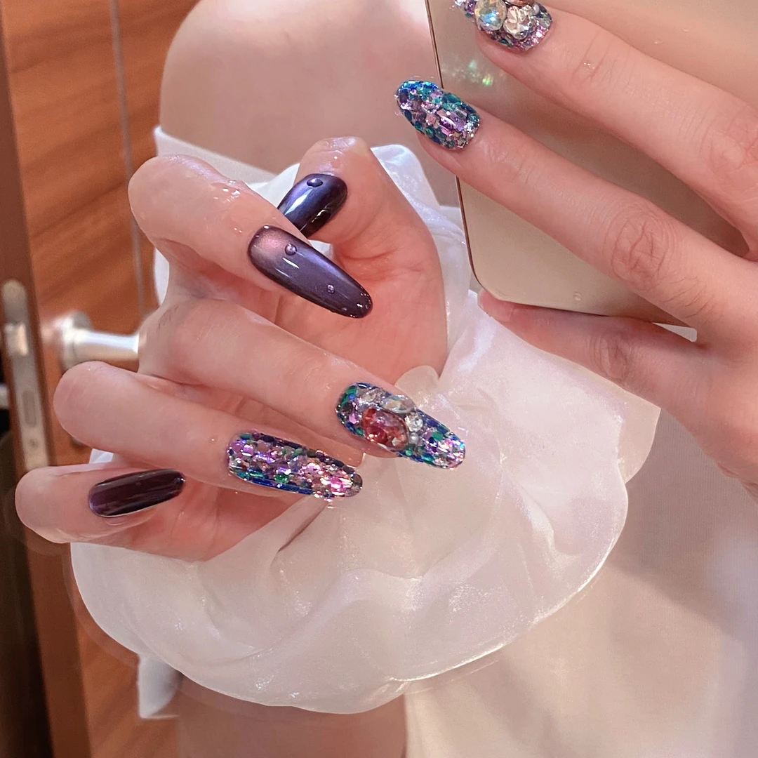 【美杜莎】503大小姐 高端手工穿戴甲10片