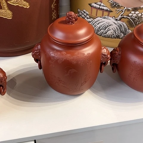 【闪购商品】紫砂茶叶罐努**斗