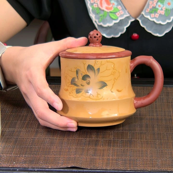 茶杯紫砂高货放漏
