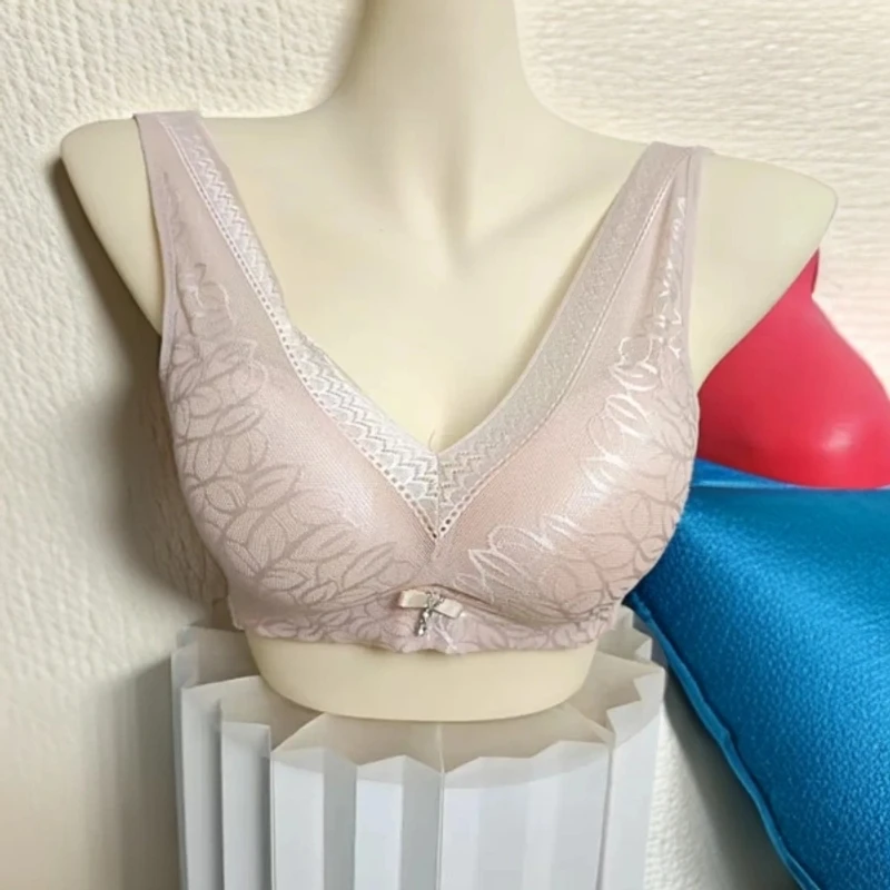 030【新疆包邮】新款美容院调整型内衣聚拢无钢圈收副乳防下垂文胸