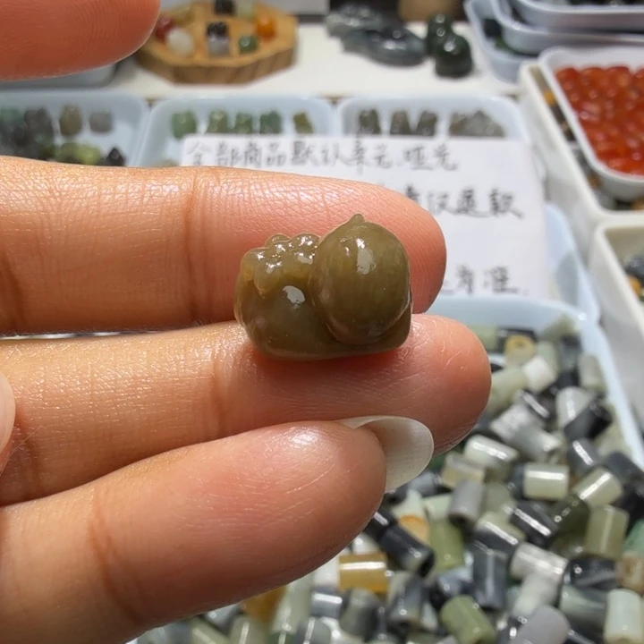未镶嵌和田玉珠宝半成品