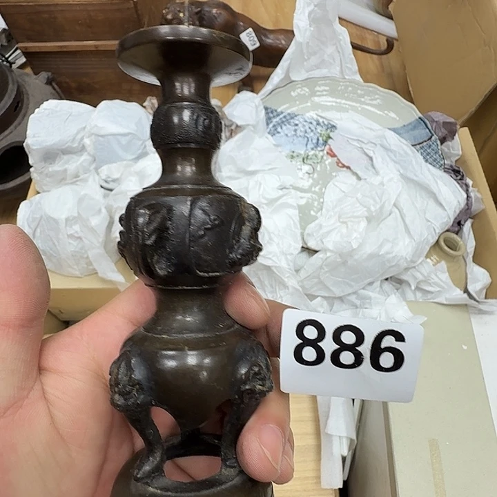 瓷片工艺品摆件瓷器摆件正能量
