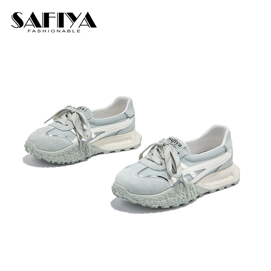索菲娅Safiya2025春季新款低帮轻便透气舒适时尚休闲鞋SFD1111B70