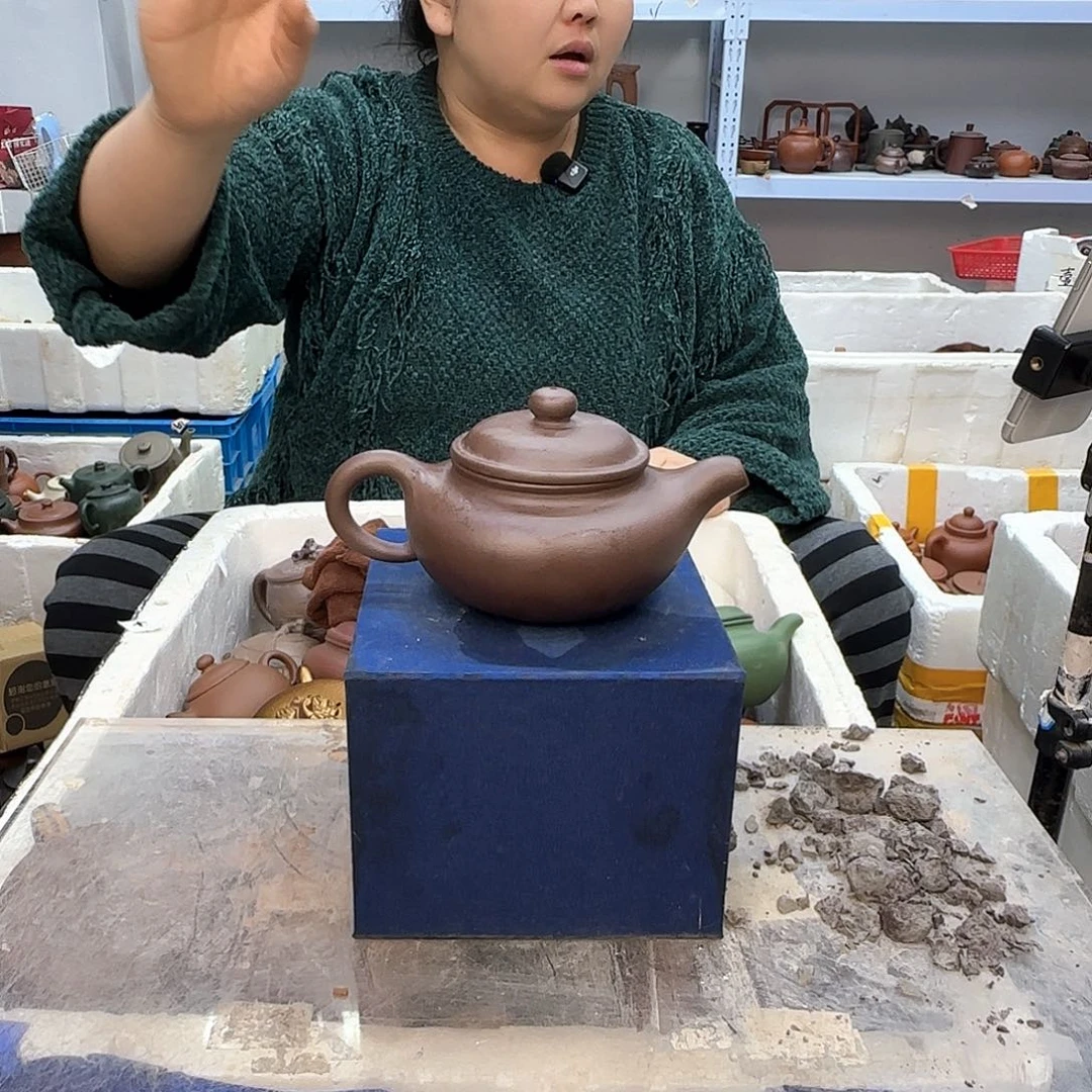 紫砂茶壶宜兴紫砂壶瑕疵处理