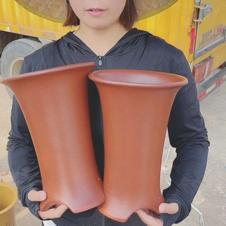 宜兴紫砂精品花盆