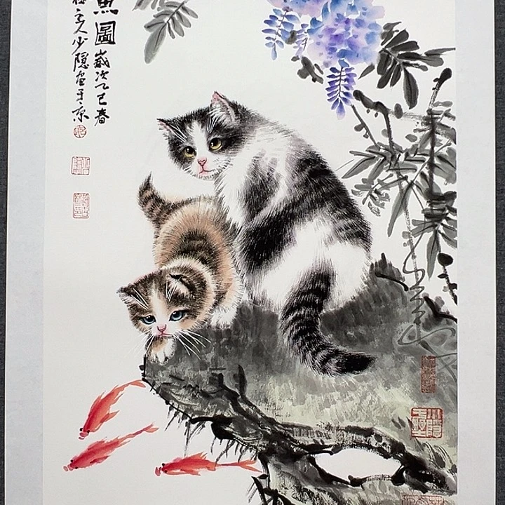 国画书画作品多次