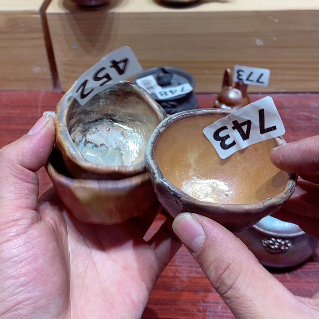 瑕疵，柴烧茶具陶瓷杯子