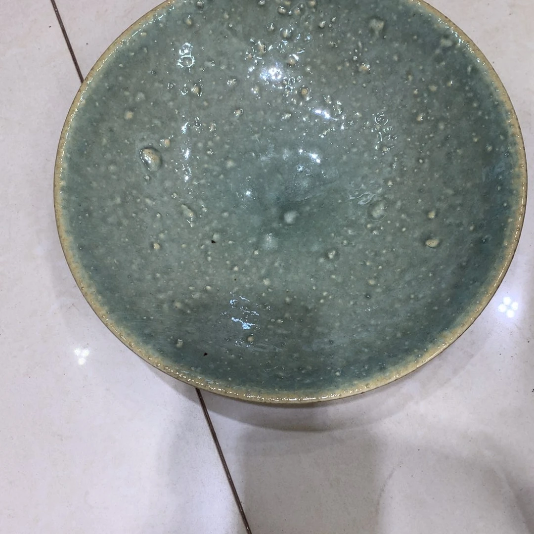 陶景德镇粗陶复古盘碗微瑕