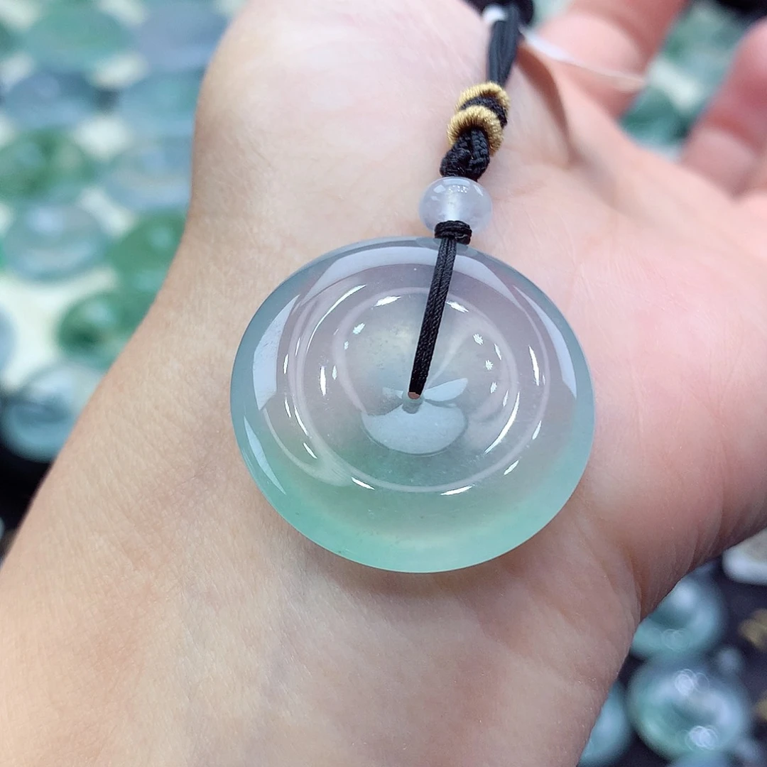 颈饰未镶嵌翡翠编号80-尺寸26/5.7