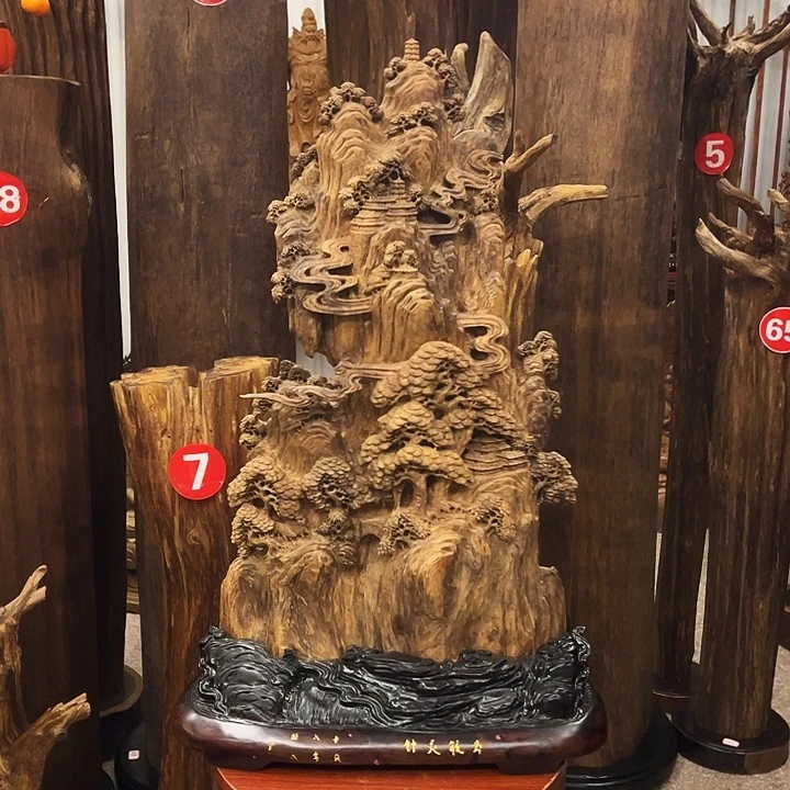 沉香雕刻沉香材料