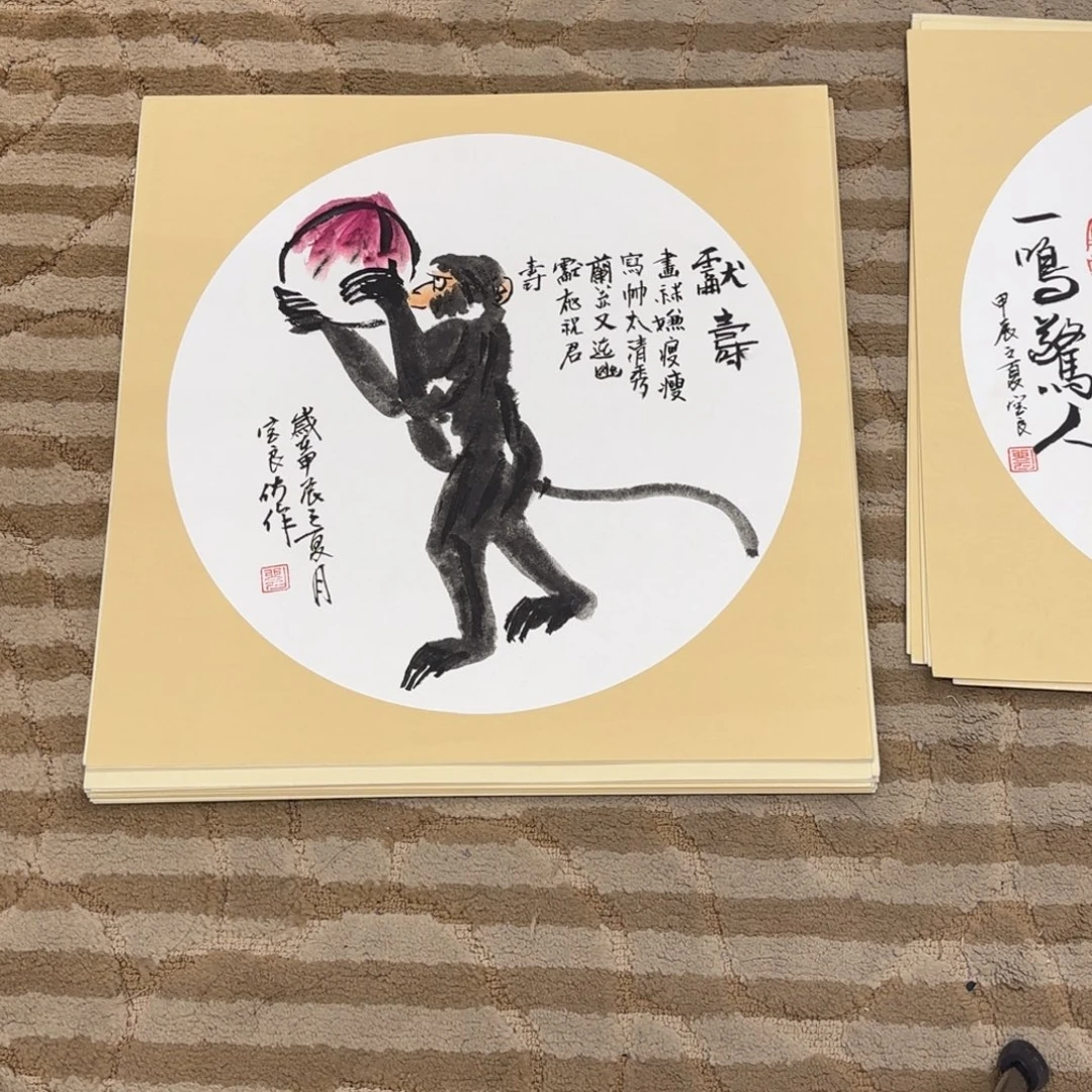 国画花鸟的翅膀和羽毛的