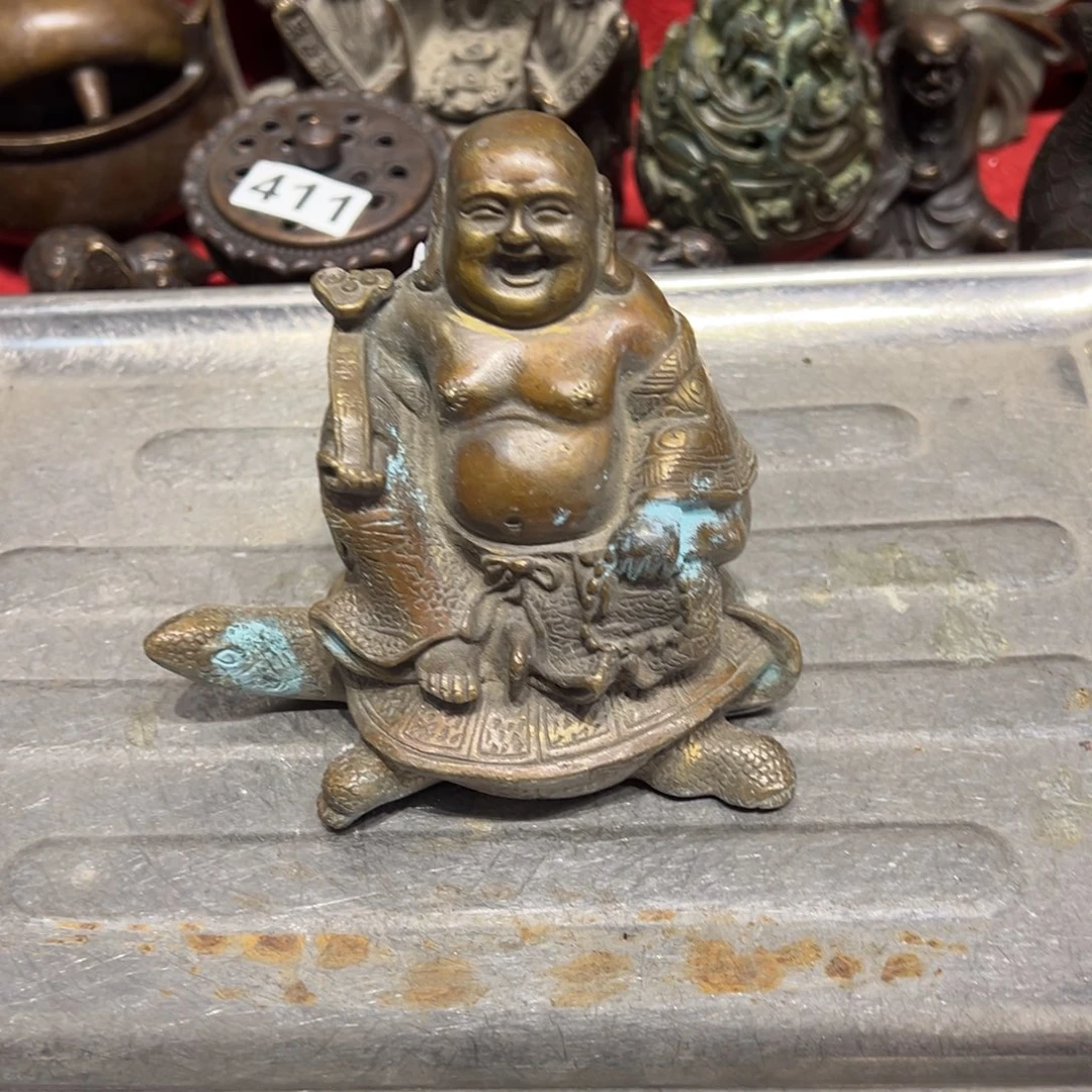 黄铜摆件，文房摆件