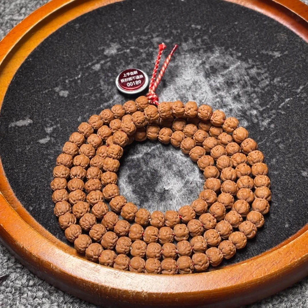 走***停金刚菩提手串飞碟5S佛手尺寸6.5➕