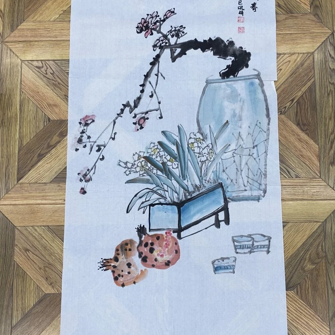 凌寒报春100*50大小