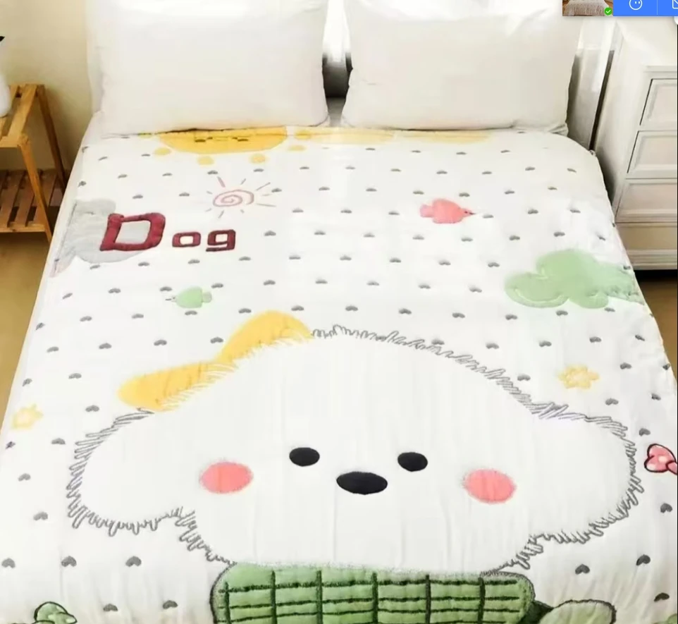 【加大-小雪球】200*230泡芙被升级多层柔软亲肤透气加厚