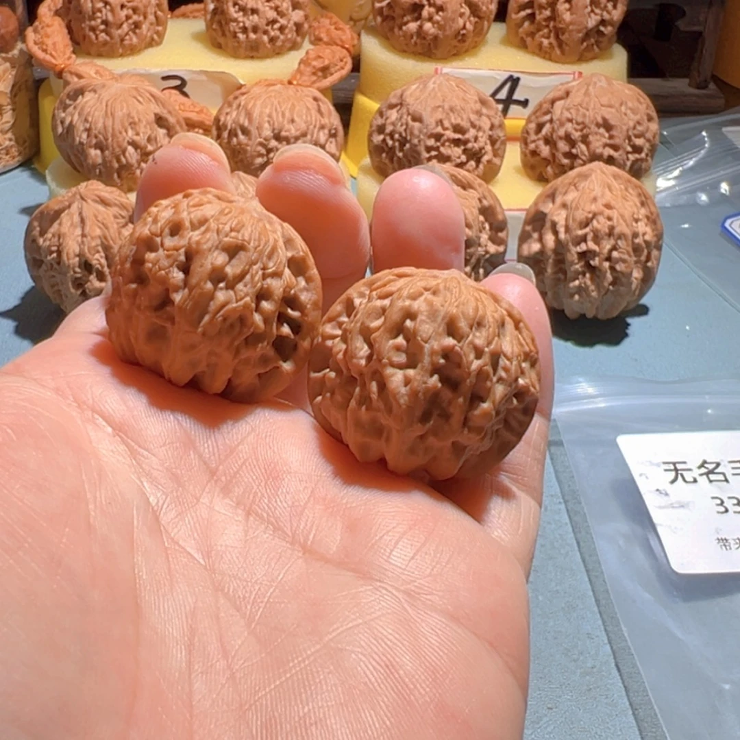 把件文玩核桃无名手捻33