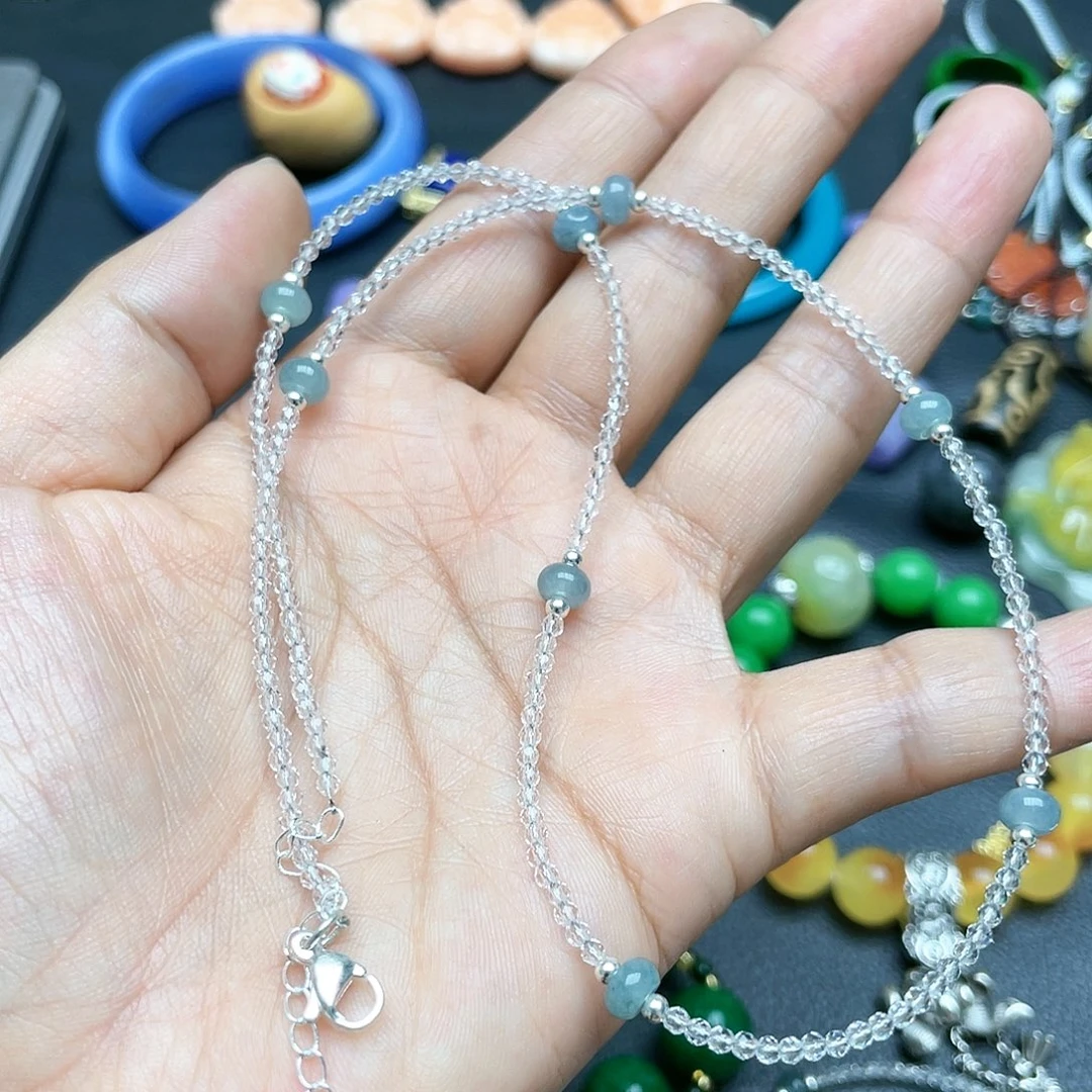 【闪购商品】翡翠未镶嵌耳饰